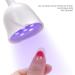 LED UV Nail Lamp 18W Rose Shaped Portable Gooseneck Nail Dryer Flash Cure Light 360 Degree Adjustable USB Rechargeable Nail Extension Gel Curing Lamp for Home DIY & Nail Salon - Buy Online on SooperMarket.com