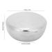 Ankroyu Razor-Soap Peel - Premium Men's Stainless Steel Shaving Bowl & Lid | Beard Care & Foam Cup | Ultimate Shaving Tool (Silver) - Buy Online on SooperMarket.com