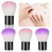 Pack of 4 nail brushes for cleaning makeup brushes soft multifunctional brush for nail art makeup purple and rose