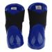 LEIPUPA Kids Taekwondo Foot Guard Karate Sparring Foot Gear Sparring Shoes Blue M