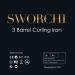 3 Barrel Hair Waver Curler 25MM - Rose Gold Mermaid Curling Wand - Buy Online on SooperMarket.com