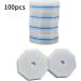 Knadgbft 100PCS Counts Strong Cleaning Material Rich Foam Disposable Toilet Bowl Refills Pads for RV Home Easy Install Easy to Use High Guality - Buy Online on SooperMarket.com