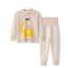 YANWANG 100% Cotton Baby Boys Girls Pajamas Set Long Sleeve Sleepwear(6M-5Years) 6-12 Months Elephant-high Belly