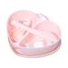 lasenersm 1 Set Heart Shaped Facial Mask Mixing Bowl with Spatula & Measuring Spoon Facemask Bowl Mud Mask Mixing Bowl DIY Skin Care Mixing Tool Kit for Lady Women Home Beauty Salon Use Random Color
