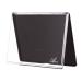 Allwon Large Empty Magnetic Transparent Plastic Eyeshadow Makeup Palette with 20Pcs Adhesive Empty Palette Metal Stickers for Eyeshadow Lipstick Blush Powder