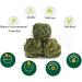 6pc Rabbit Chew Ball Timothy Grass Toys for Small Animals - Ideal for Bunny Rabbits, Hamsters, & Guinea Pigs - Buy Online on SooperMarket.com