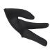 JECOMPRIS 1pc Hair Styling Tools Hair Curling Finger Cover Billiard Straightener Gloves Billiards Glove Flat Iron Styling Tools Heat Resistant Gloves Hair Curler Three Anti-scald Protector Black 11x10cm