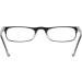 Edison & King Practical Reading Glasses - Premium Lenses +1.00 dpt 2 Wearing Options Black - International Shipping Available - Buy Online on SooperMarket.com