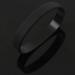 GIISH 2-Pack Black Silicone Rubber Elastic Bracelets - Fashionable & Durable Bangles for Men & Women - Buy Online on SooperMarket.com