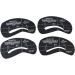 24pcs 6 Sets eyebrows shape eyebrow templates stencils Eyebrow stencils mold cosmetic card - Buy Online on SooperMarket.com