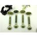 Jade Facial Massage Roller - Natural Anti-Aging Skin Tightening Massager for Face Neck & Eyes | 5.5 Inch Golden - Home Decoration - Buy Online on SooperMarket.com