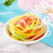 Ready to eat colored fruit fudge fruit flavored soft sweets childhood nostalgic candy gift pack casual snacks pastries healthy sweet candy colorful rope candy delicious desserts (12g*60 bags) - Buy Online on SooperMarket.com