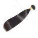 GJBXP 12-inch Straight Wave Natural Black Real Human Hair Bundle Extensions - Pre Plucked Malaysian Remy Wigs for Black Women - Buy Online on SooperMarket.com