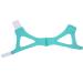 Breathable Elastic Anti-Snoring Chin Strap with Jaw Support Belt for Adults - Blue Green