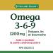 Nature's Bounty Omega 3 6 9 Fish Oil 1200mg Pills Supplement & Vitamin D3 Pills and Supplement Helps Support Immune Function 1000iu 500 Softgels Supplement + Vitamin D3 Pills - Buy Online on SooperMarket.com