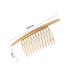 Curved Alloy Hair Side Comb Set - Silver & Gold French Hair Twist Inserts & Clips for Women & Girls - Stylish Hair Jewelry & Styling Tool - Buy Online on SooperMarket.com
