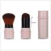 Shop Pink Retractable Kabuki Brush - Travel-Friendly Foundation & Concealer Tool for Flawless Makeup - Buy Online on SooperMarket.com