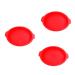 3 Pcs Candy Molds Circle Cookie Cutters Silicone Mold Chocolate Mold Chocolate Cake Round Cake Pans Fondant Molds Silicone Gummy Molds Cookie Stencils Cake Mold Birthday Cake Pizza 31 X28.5CMx3pcs Redx3pcs