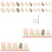 sunroot French Butterfly False Nails Long Coffin Nail Tip Detachable Press on Nails DIY Manicure ABS - Buy Online on SooperMarket.com
