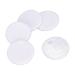 Zetiling 5Pcs Soft Texture Powder Puff Good Powder Grasping Three Colors Available Face Makeup Puff Delicate Smoothing Touch Safe Nontoxic (White)