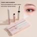 Mascara with Small Brush Head Waterproof and Long-Lasting Slender and Curly No Smudge Lengthened Thickened Fine Comb Type for Womenf 1.5g Brown - Buy Online on SooperMarket.com