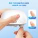 Desikixudy Automatic Nail Clipper with Light & 2 Speeds Fingernail Cutter and Polisher Nail Scraps Storage Rechargeable - Buy Online on SooperMarket.com