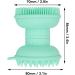 Buy Dual Head Facial Cleansing Brush & Silicone Scalp Scrubber Exfoliate & Massage for Radiant Skin | International Shipping - Buy Online on SooperMarket.com