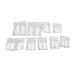 Gel Toe Cap Silicone Protectors - 10 Pairs | Adjustable Pain Relief for Toes and Fingers - Buy Online on SooperMarket.com