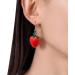 Delicate Resin Strawberry Earrings Simulation Fruit Earwears for Any Occasion - Buy Online on SooperMarket.com