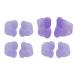 Silicone Toe Separator 4 Pairs - Overlapping Toes, Bunion, Hammer Toe Corrector - Purple - Buy Online on SooperMarket.com
