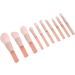 Mini Synthetic Makeup Brush Mini Makeup Brush Pink Fluffy with Storage Bag for Christmas - Buy Online on SooperMarket.com