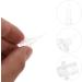 10pcs System Easy Tubes Replacement Earwax Removal Tips - Disposable Transparent Tips for Portable Ear Irrigation System - Buy Online on SooperMarket.com