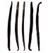 Royal Brand Vanilla Bourbon Madagascar Pods 15-20 cm Long 5 pods/Beans Grade A