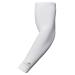 CompressionZ Compression Arm Sleeves for Men & Women UV Protection Elbow Sleeve White 1p M
