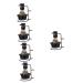 Housoutil 5 Sets Beard Set Convenient Shaving Cup Men Supply Professional Beard Brush Wear-resistant Shaving Cup Male Supply Wear-resistant Shave Brush Professional Shaving Cup Men Accessory