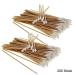 200x 15cm Cotton Swabs - Kosmetex Wooden Stick with Soft Cotton Head | Quality Cosmetic & Personal Care - Buy Online on SooperMarket.com