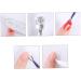 Mikinona Cuticle Pusher Barber Station Organizer Orange Hair Bow Nail Gel Polish Nail Pusher Manicure Tools Pusher Gel Cuticle Trimmer Gel Polish Remover Portable Nail Polish Symphony - Buy Online on SooperMarket.com
