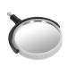 Microscope Reflecting Mirror, Biological Microscope Reflector 360 Degree Rotation Replacement for Light Observation (Plastic Bracket)