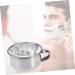 Beavorty Stainless Steel Headdress Fairy Razor Shell - Mini Shaving Bowl & Cup for Men | Soap & Lipstick Bag Included - Buy Online on SooperMarket.com
