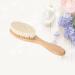 Buy NOLITOY Mustache Brush & Beard Straightening Comb - Wooden Facial Cleansing Brush for Men | Anti-static 15x4x2 CM - Buy Online on SooperMarket.com