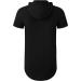 Aiyino Men's Short Sleeve Athletic Hoodie - Solid Color Fashion Pullover | Black - Buy Online on SooperMarket.com