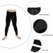 Lanbaosi Youth Boys Compression Leggings - Black Athletic Pants for Football & Workouts - Buy Online on SooperMarket.com
