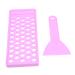 1 Set Lipstick Filling Mold Lipgloss Lip Tint Lip Balm Lip Gloss Lipsticks Whelping Kit Makeup Kits Tool Trays 5 Tray Lipstick Filling Trays DIY Supplies Purple Plastic