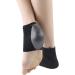 Moisturizing Heel Care Socks for High Heels - Open Toe Cuff Socks for Men & Women - Black Shoe Covers - Buy Online on SooperMarket.com
