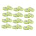 Angoily 24 Rolls Eyelash Tape Fabric Eyelash Tape Lash Tools Eyelash Extension Supplies Colored Duct Tape Eyelash Tape Adhesive Fabric Hair Care Product Cosmetic Non-Woven Tape 900x1.1cm Green