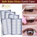 80 Pairs Double Eyelid Paste Invisible Self-Adhesive Double Sided Double Eyelid Tape Sticker with Y Fork-Self-Adhesive Double Eyelid Stickers - Buy Online on SooperMarket.com