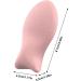 Teksome Powder Puff for Face Powder | Reusable Cosmetic Puff for Face | Fish Shaped Cosmetic Puff Beauty Makeup Tools for Pressed Powder Liquid Foundation Small fish puff (pink) - Buy Online on SooperMarket.com