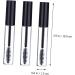 6pcs Eyelash Solution Bottle Mini Containers Mini Mascara Bottle Refillable Bottles Liquid Bottle - Buy Online on SooperMarket.com