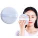 White 13CM/5.1in Large Round Facial Face Sponge Puff Cosmetic Cotton Powder Puff Body Powder Puff Applicator for Makeup Face Body Loose Powder Foundation
