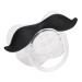 Mini Portable Cute Lip Beard Pacifier - Food Grade Silicone Baby Soothe | Ergonomic Design for Comfort - Ideal for Infants (7 Gentlemen) - Buy Online on SooperMarket.com